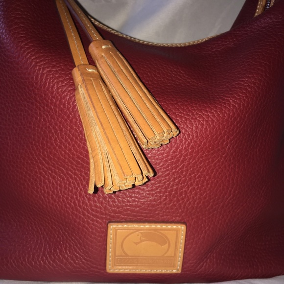 Dooney & Bourke Maroon Bag - Picture 6 of 8